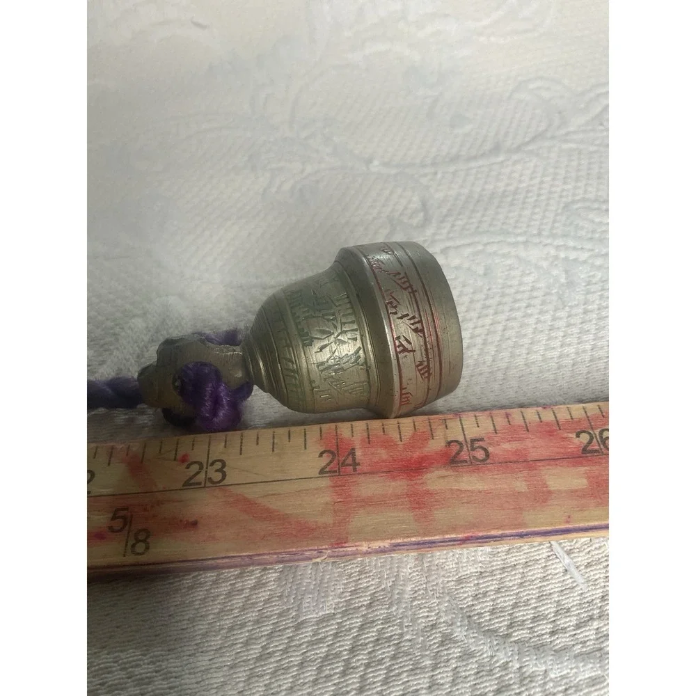Vintage Brass 3 Bells On A 23